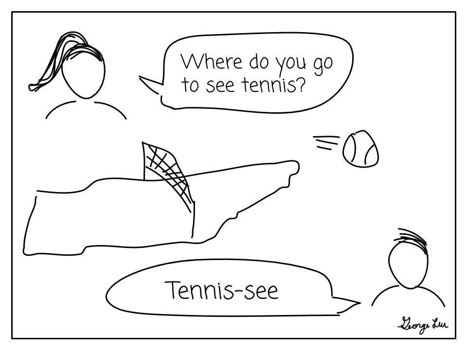 Cover photo for Punderline 61: Tennis Cover photo for Punderline 61: Tennis